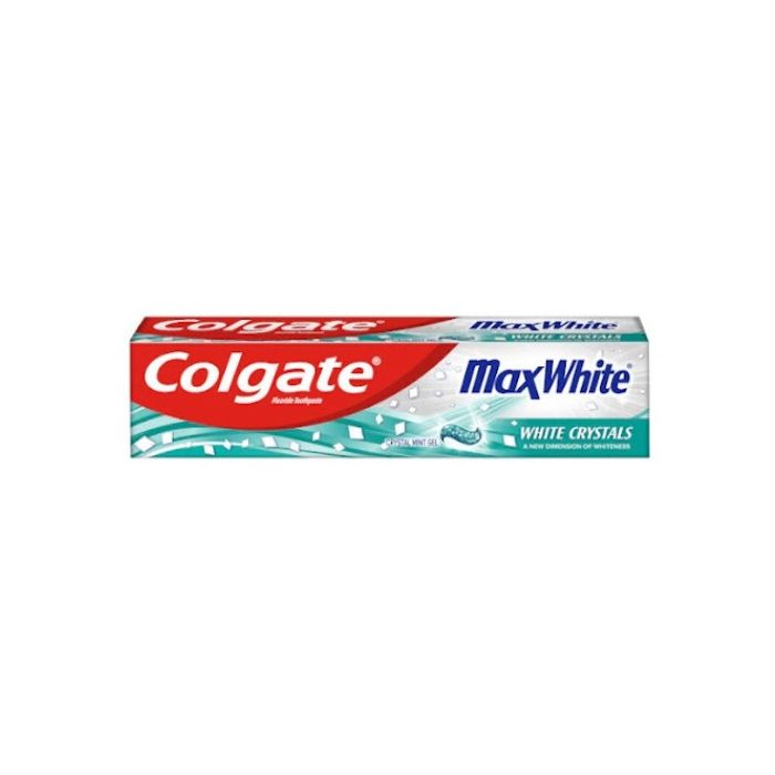 Colgate Toothpaste 100ml Max White Crystal Mint (EN/FR/AR)
