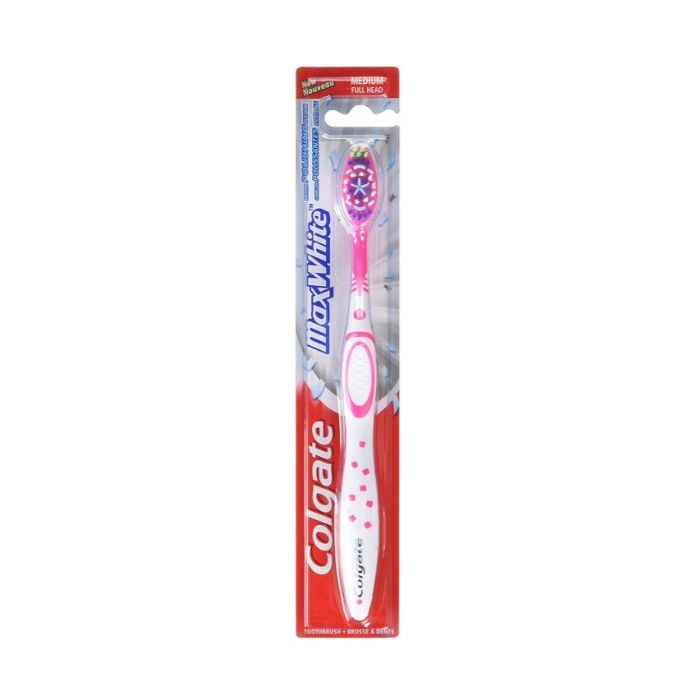 Colgate Toothbrush Max White Medium (EN/FR/PT)
