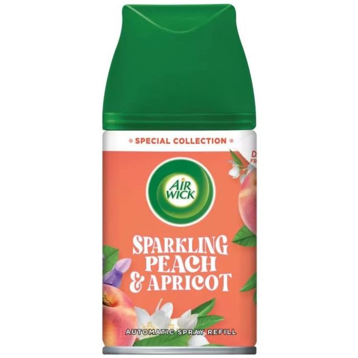 Air Wick Freshmatic Refill 250ml Sparkling Peach & Apricot (EN/CS/SK/HU)