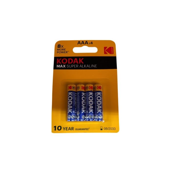 Kodak Batteries AAA 8 x More Power 4Pack (NL/EN/DE)