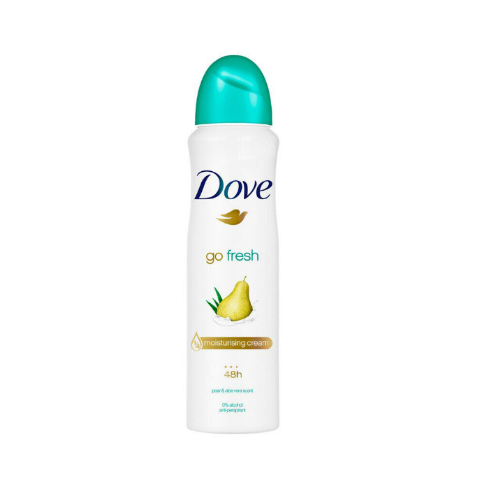 Dove Deo Spray 250ml Go Fresh Pear & Aloe Vera (EN/FR/ES/PT)
