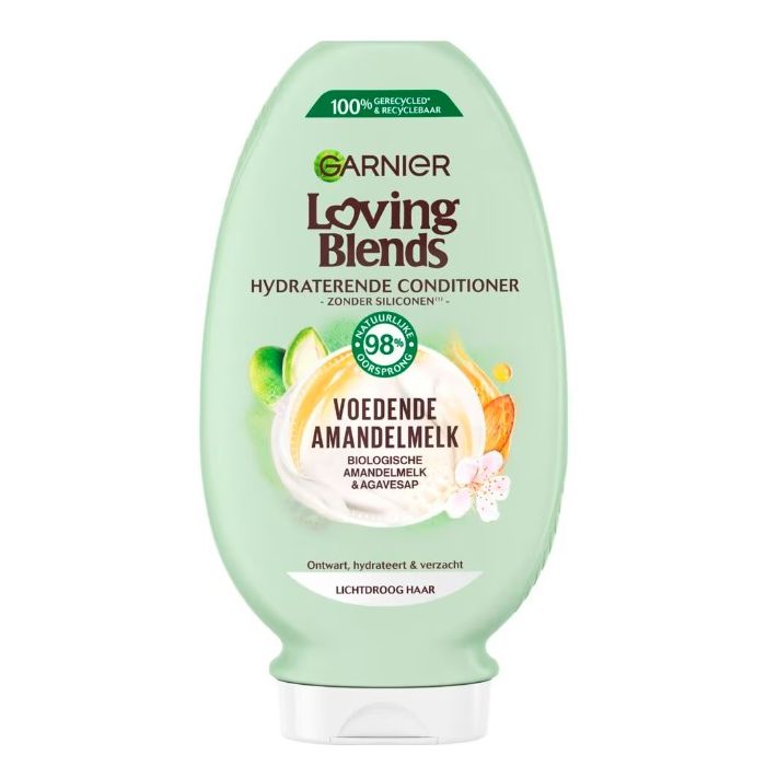 Garnier Loving Blends Conditioner 250ml Nourishing Almondmilk (NL)