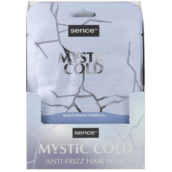 Sence Mystic Cold Shelf Display 12pcs Hair Mask 25ml Anti-Frizz (NL/EN/FR/DE)