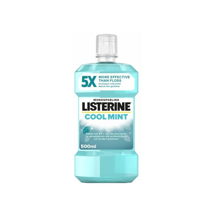 Listerine Mouthwash 500ml Coolmint (NL/FR/DE)