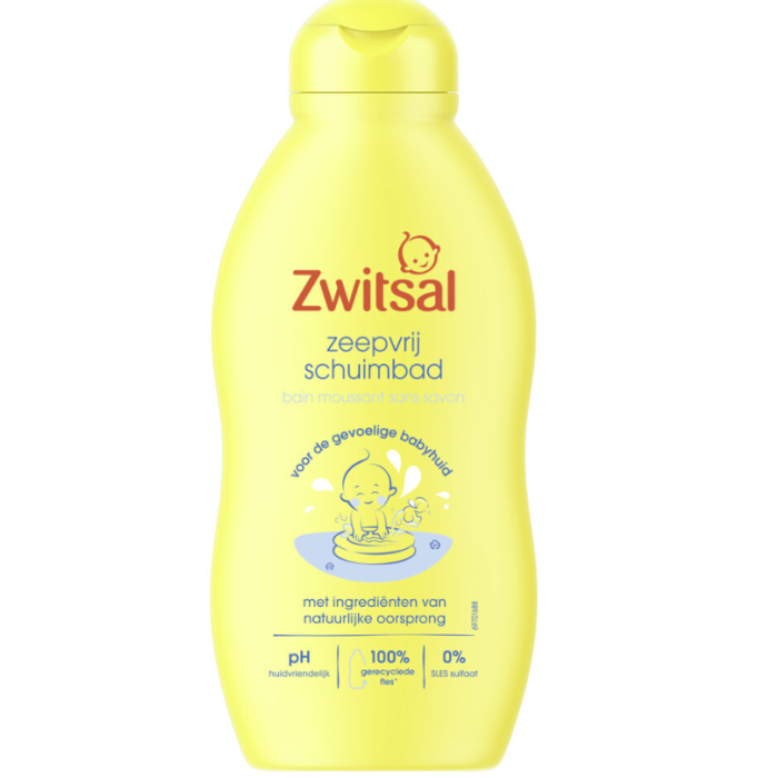 Zwitsal Bath 200ml Soap Free (NL/FR)