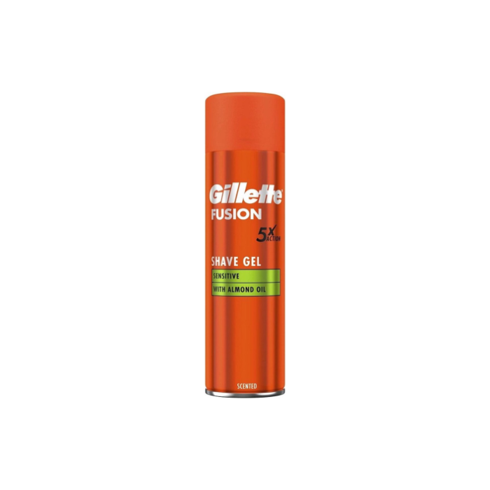 Gillette Fusion5 Shaving Gel 200ml Sensitive (NL/FR)