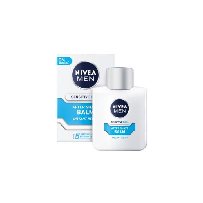 Nivea Aftershave Balm 100ml Sensitive Cool 0% Alcohol (NL/FR)