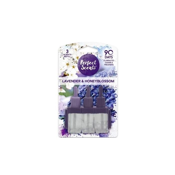 Perfect Scents Electr Air Freshener 20ml Refill Lavender & Honey (NL/EN/FR/DE)