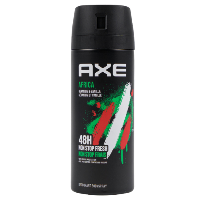 Axe Deo Spray 150ml Africa (EN/FR/ES)