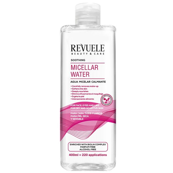 Revuele Micellar Water 400ml Soothing (NL/EN/FR/DE)