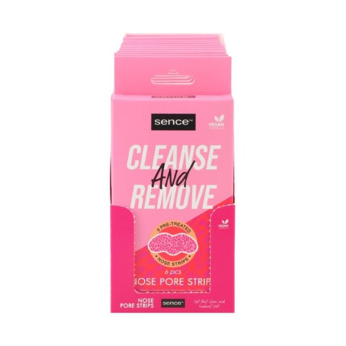Sence Display 12pcs Nose Pore Strips Glow Girls (NL/EN/FR)