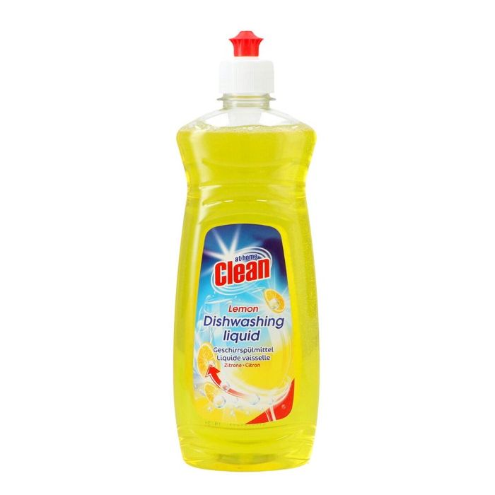 At Home Clean Dishwashing Liquid 500ml Lemon (NL/EN/FR/DE)