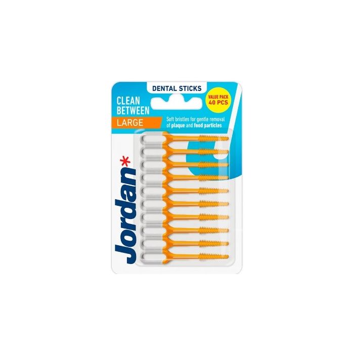 Jordan Dental Stick Clean Between 40pcs Large (NL/EN/FR/IT)