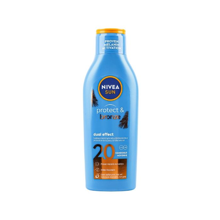 Nivea Sun Cream 200ml SPF20 Protect & Bronze (NL/FR)