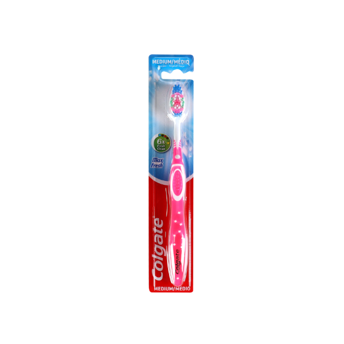 Colgate Toothbrush Max Fresh Medium (EN/FR/PT/AR)