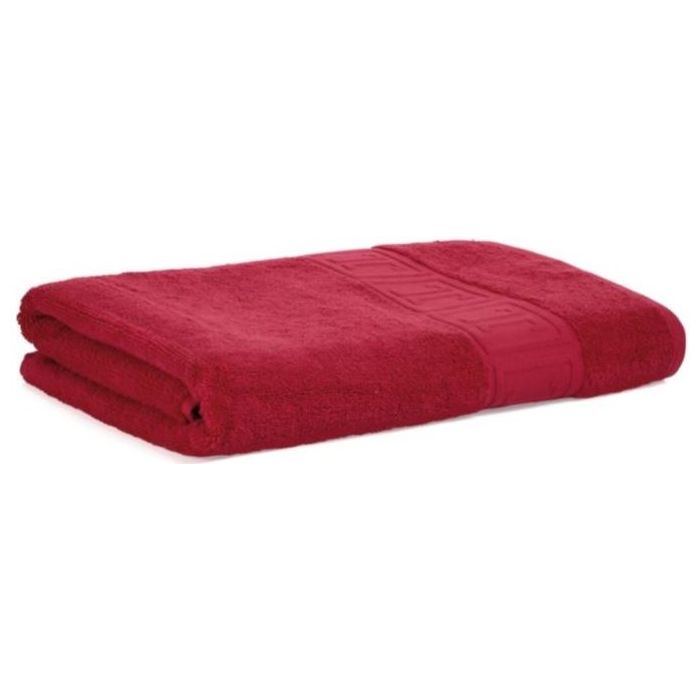 Jette Bath Towel 140x70cm Raspberry (NL/EN/DE)