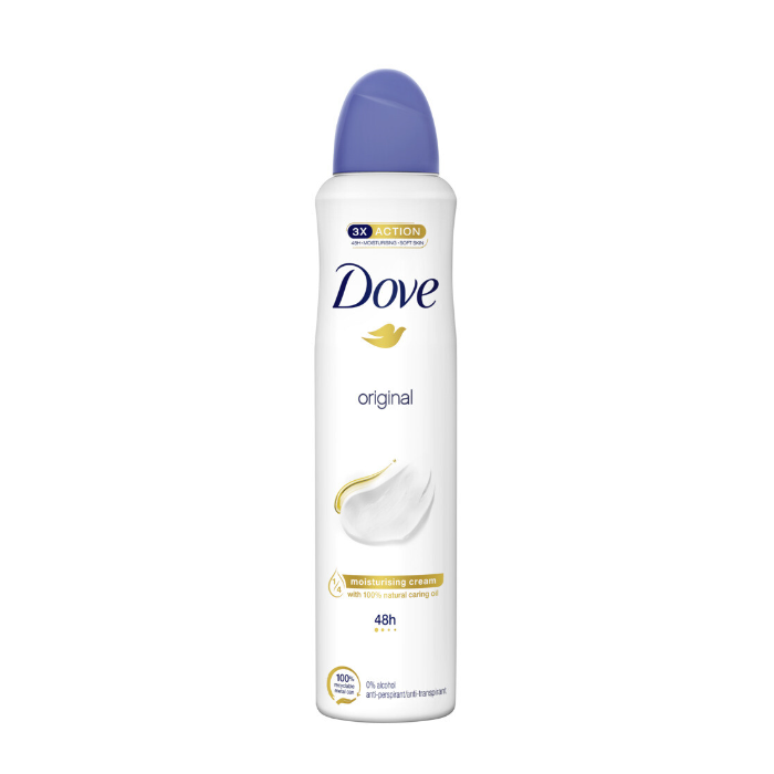 Dove Deo Spray 250ml Original (EN/FR/ES/PT)