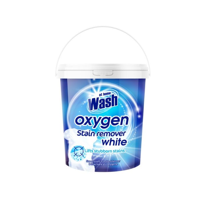 At Home Wash Stain Remover 900gr Powder White (NL/EN/FR/DE)