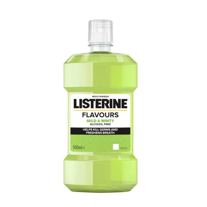 Listerine Mouthwash 500ml Mild & Minty (EN)
