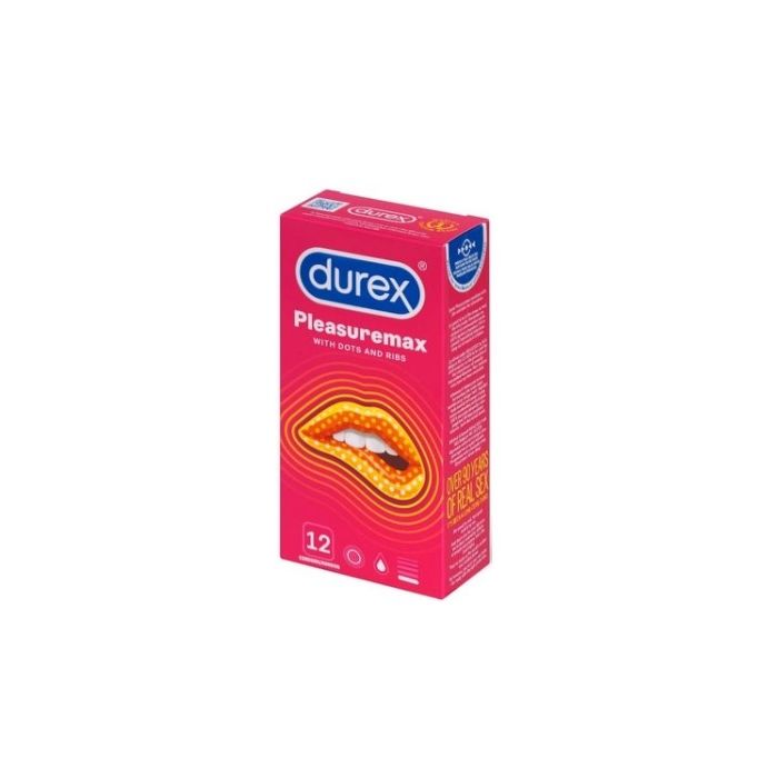 Durex Condoms 12pcs Pleasure Max (EN)