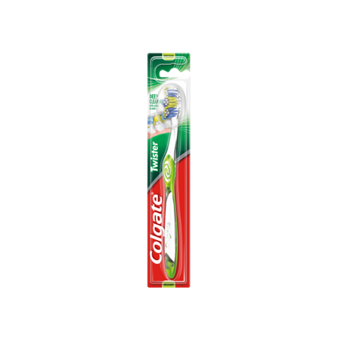 Colgate Toothbrush Twister Fresh Medium (EN/FR/TR/AR)