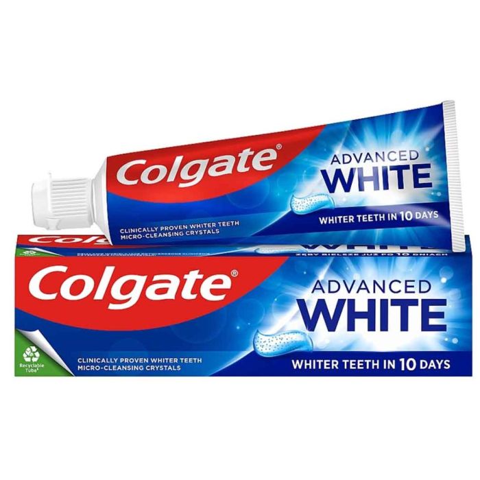 Colgate Toothpaste 75ml Advanced White (NL/FR/DE/PL)