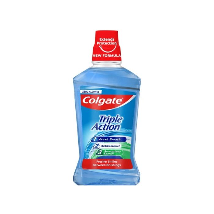 Colgate Mouthwash 500ml Triple Action (EN)