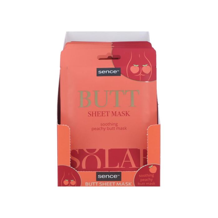 Sence Display 24pcs Butt Sheet Mask 60ml Solar Energy (NL/EN//FR/DE)