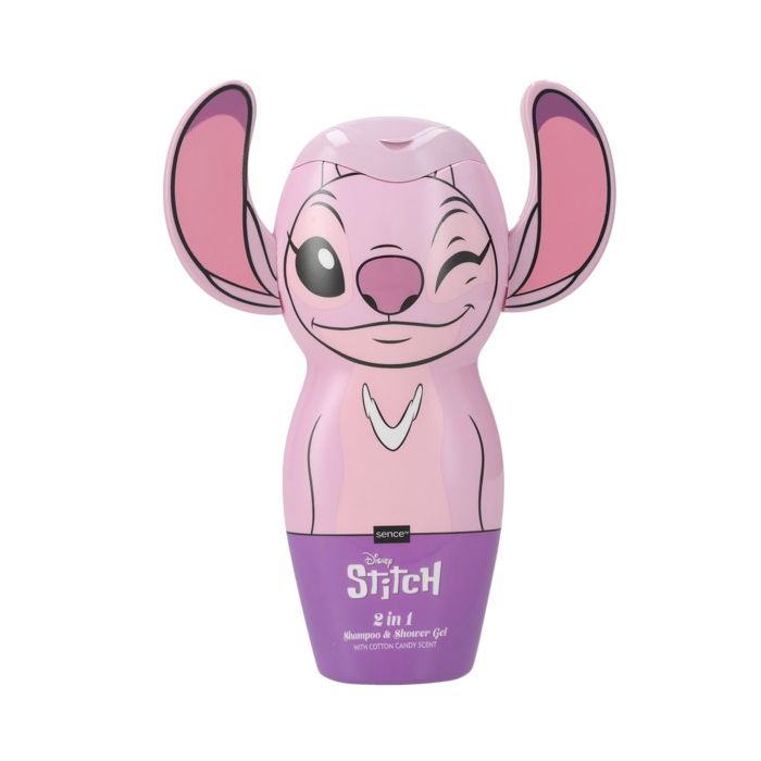Disney Stitch Shampoo & Shower Gel 300ml 3D Angel (NL/EN/FR/DE)