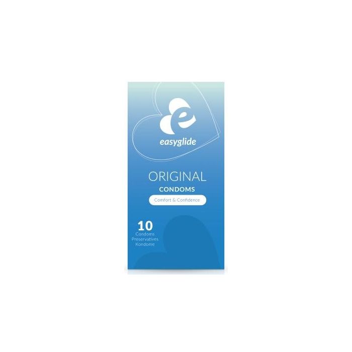 EasyGlide Condoms 10pcs Original (EN/FR/DE)