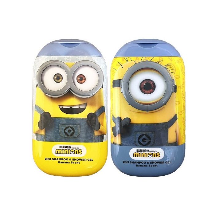 Minions Shampoo & Shower Gel 400ml 2ass (NL/EN/FR/DE)
