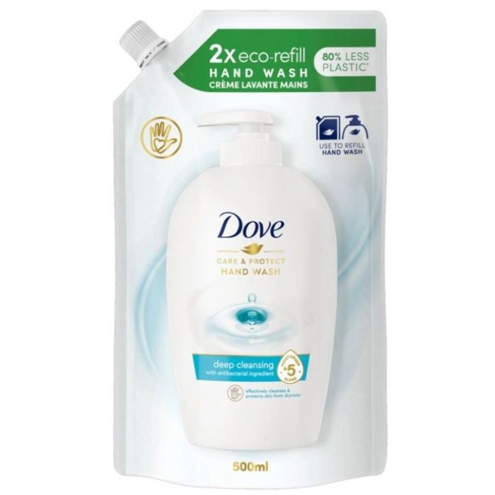 Dove Hand Soap Refill 500ml Care & Protect (NL/FR/IT/BE)