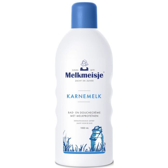 Melkmeisje Bath & Shower Cream 1000ml Buttermilk (NL/FR)