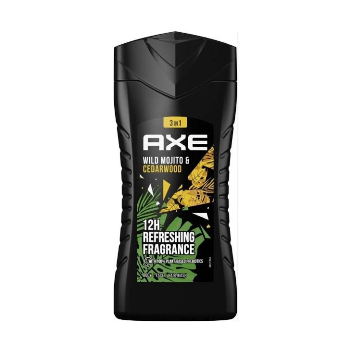 Axe Shower Gel 250ml Wild Mojito & Cedarwood (NL/EN/DE)