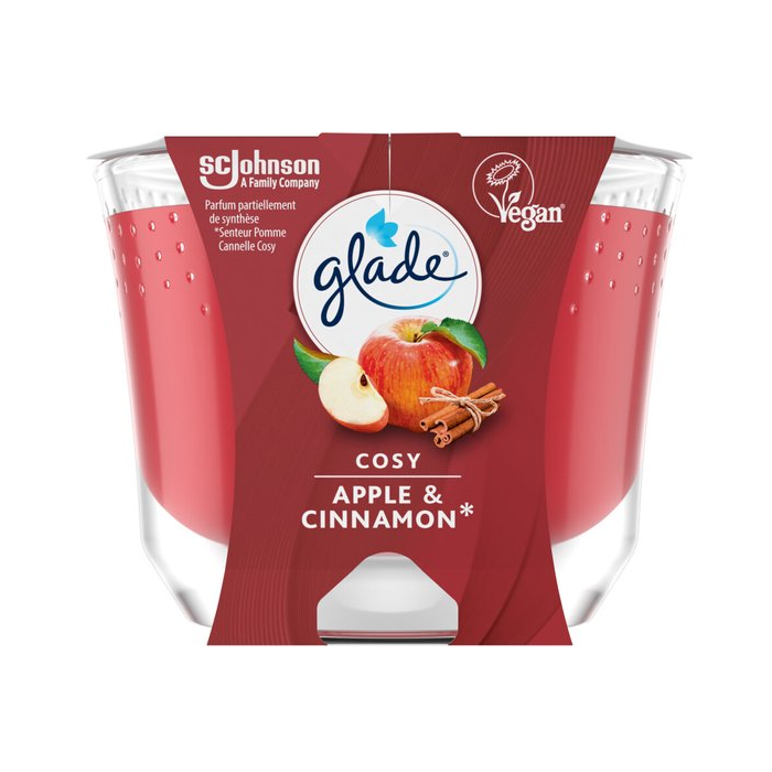 Glade Scented Candle 224gr Apple & Cinnamon (NL/FR/PT)