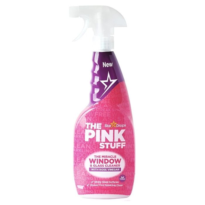 The Pink Stuff Window & Glass Cleaner 750ml Spray (NL/FR/DE/PL)