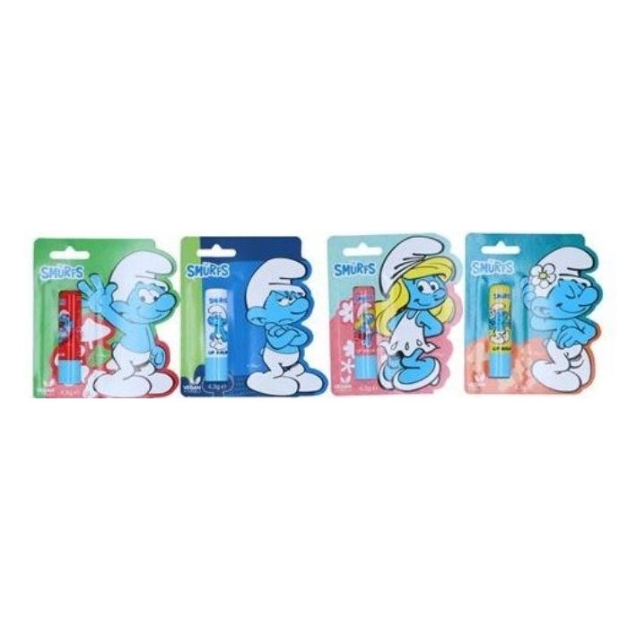 Smurfs Lip Balm 4.3gr Blister 4 ass. (NL/EN/FR/DE)