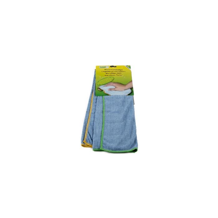 Cleany Micro Fiber Cloth 40x40cm 2pcs (NL/FR/DE/EN)