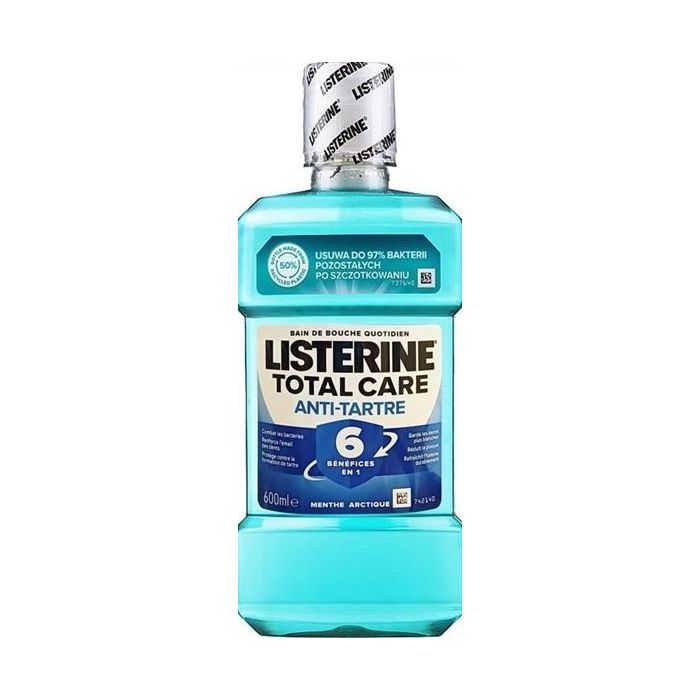 Listerine Mouthwash 600ml Anti-Tartre 6-in-1 (NL/DE/PL/FR)