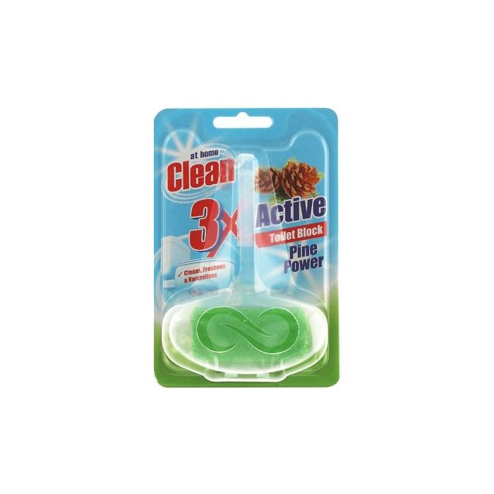 At Home Clean Toilet Block 40gr Pine (NL/EN/FR/DE)