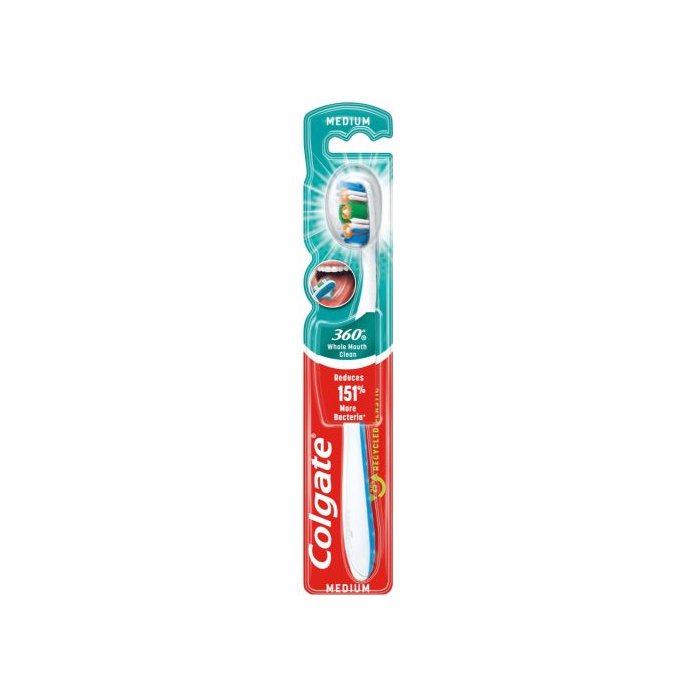 Colgate Toothbrush 360 Clean Medium (EN/FR/PT/AR)