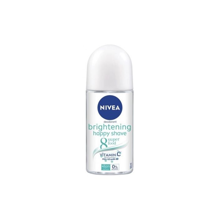 Nivea Deo Roll-On 50ml Brightening Happy Shave (EN/ID)