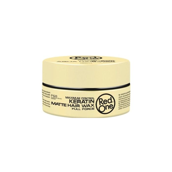 Red One Hair Wax 150ml Keratin Matte (NL/EN/FR/DE)