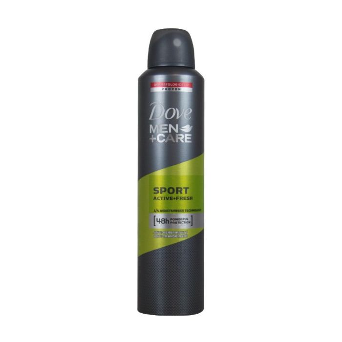 Dove Deo Spray 250ml Men+Care Sport Active Fresh (NL/EN/FR/IT)
