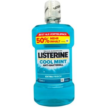 Listerine Mouthwash 750ml Cool Mint (DE)