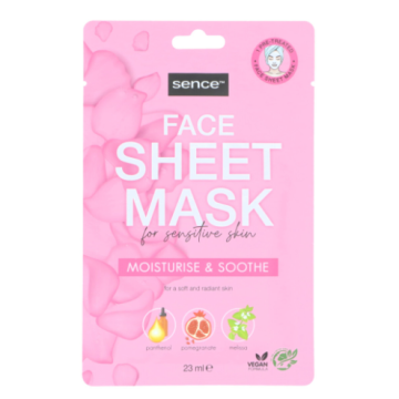 Sence Display 12pcs Face Mask 23ml Moisturising Sensitive Skin (NL/EN/FR/DE)