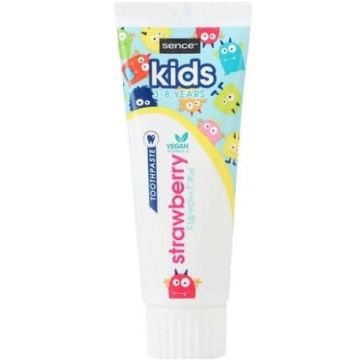 Sence Kids Toothpaste Kids 75ml Strawberry (NL/EN/FR/DE)