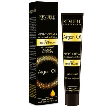 Revuele Night Cream 50ml Beauty & Care Argan Oil (NL/EN/FR/DE)