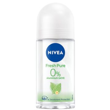 Nivea Deo Roll-On 50ml Fresh Pure 0% (NL/FR)