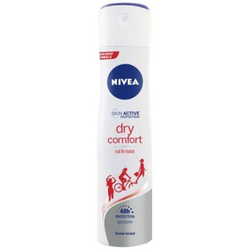 Nivea Deo Spray 200ml Women Dry Comfort 48H (IT/ES/NL)